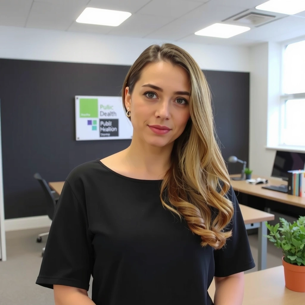 Professional portrait of a public health specialist